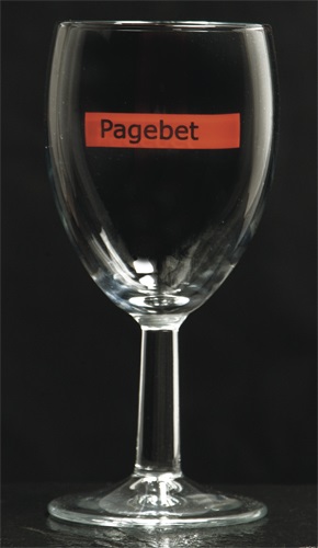Budget white wine glass