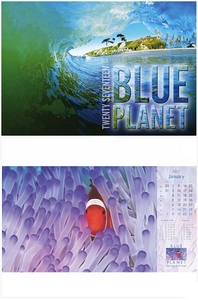 Blue Planet Wall. 